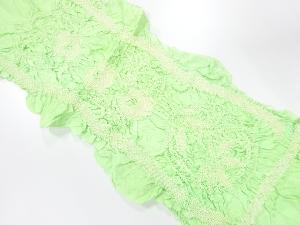 正絹　絞り　帯揚げ